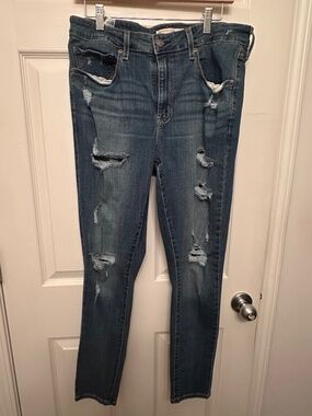 Levi's High Waisted Skinny Jeans